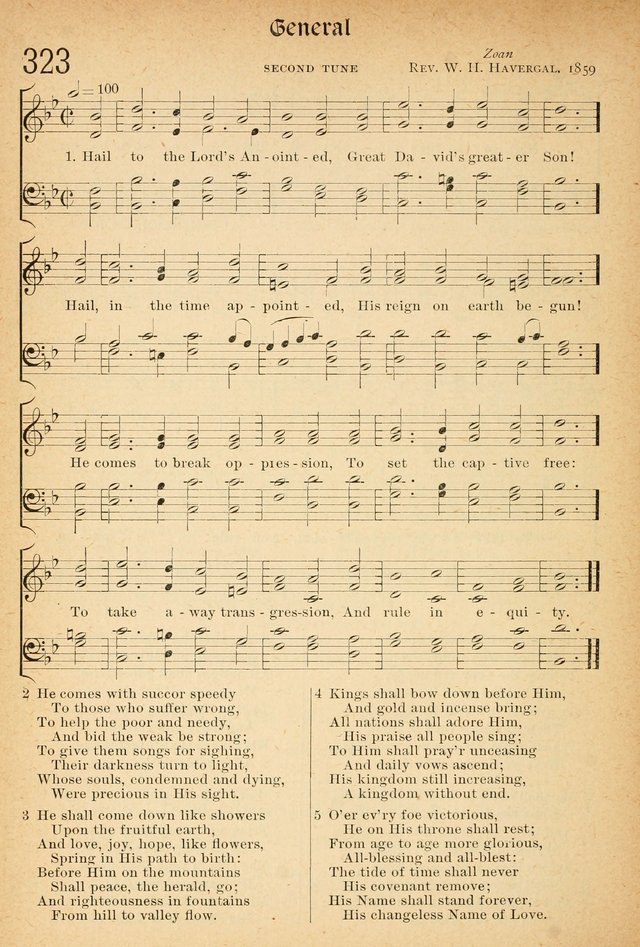 The Hymnal: revised and enlarged as adopted by the General Convention of the Protestant Episcopal Church in the United States of America in the of our Lord 1892..with music, as used in Trinity Church page 366