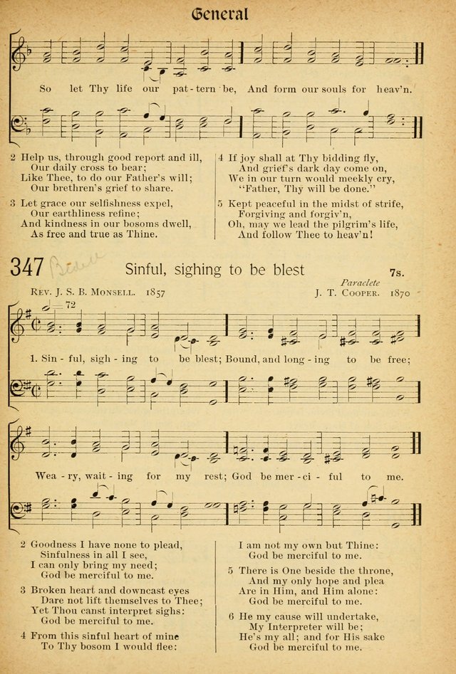 The Hymnal: revised and enlarged as adopted by the General Convention of the Protestant Episcopal Church in the United States of America in the of our Lord 1892..with music, as used in Trinity Church page 387