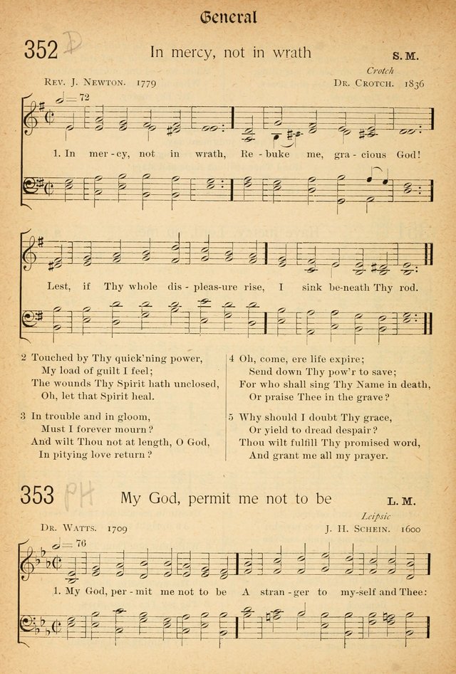 The Hymnal: revised and enlarged as adopted by the General Convention of the Protestant Episcopal Church in the United States of America in the of our Lord 1892..with music, as used in Trinity Church page 392