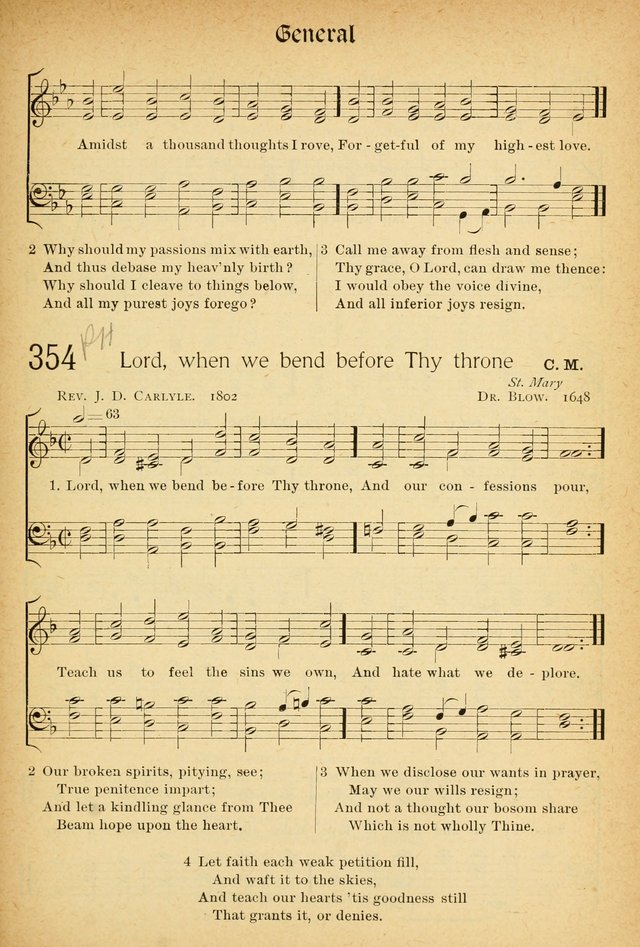 The Hymnal: revised and enlarged as adopted by the General Convention of the Protestant Episcopal Church in the United States of America in the of our Lord 1892..with music, as used in Trinity Church page 393