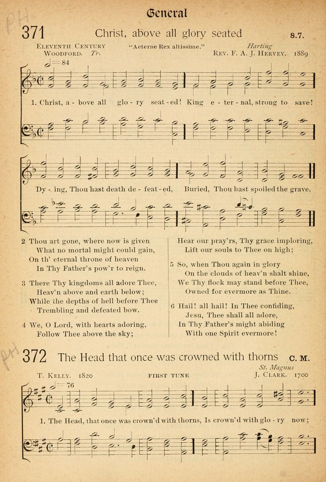 The Hymnal: revised and enlarged as adopted by the General Convention of the Protestant Episcopal Church in the United States of America in the of our Lord 1892..with music, as used in Trinity Church page 412