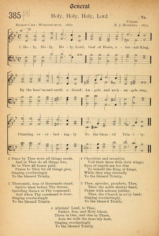The Hymnal: revised and enlarged as adopted by the General Convention of the Protestant Episcopal Church in the United States of America in the of our Lord 1892..with music, as used in Trinity Church page 428