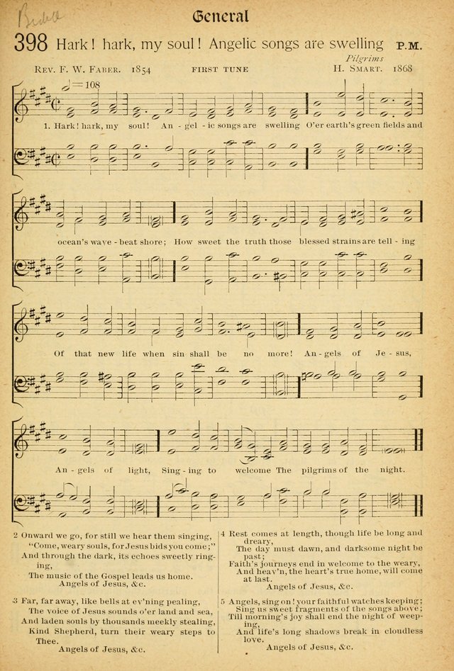 The Hymnal: revised and enlarged as adopted by the General Convention of the Protestant Episcopal Church in the United States of America in the of our Lord 1892..with music, as used in Trinity Church page 443