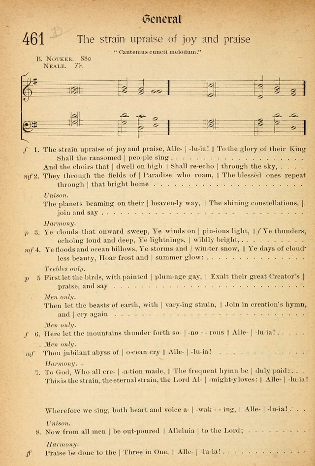 The Hymnal: revised and enlarged as adopted by the General Convention of the Protestant Episcopal Church in the United States of America in the of our Lord 1892..with music, as used in Trinity Church page 508