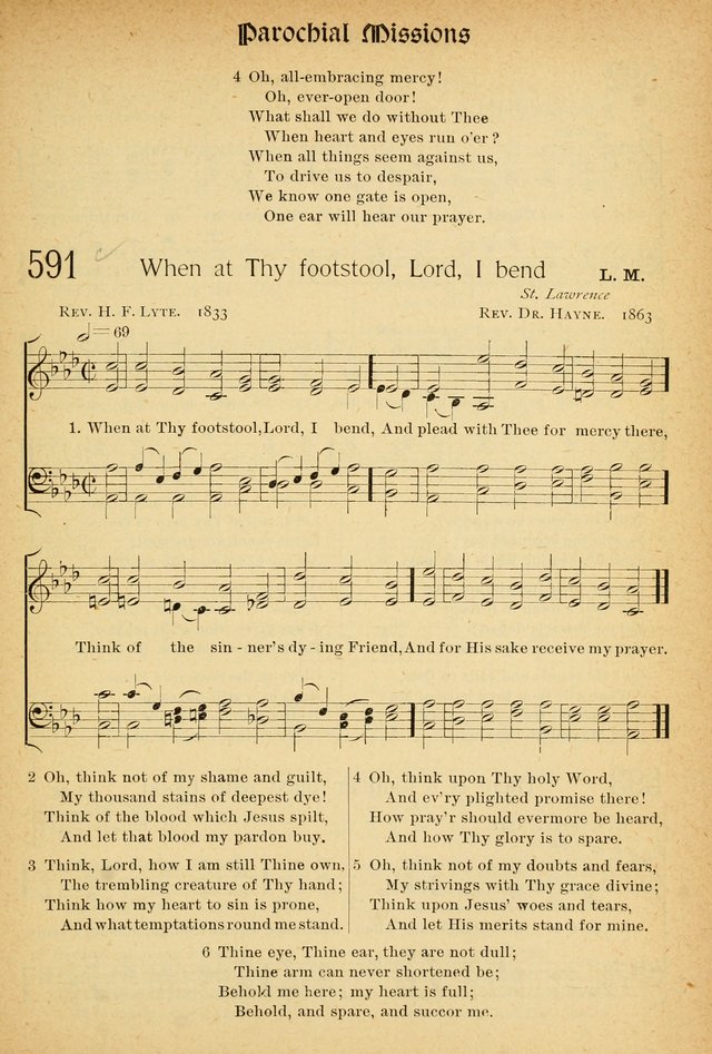 The Hymnal: revised and enlarged as adopted by the General Convention of the Protestant Episcopal Church in the United States of America in the of our Lord 1892..with music, as used in Trinity Church page 655