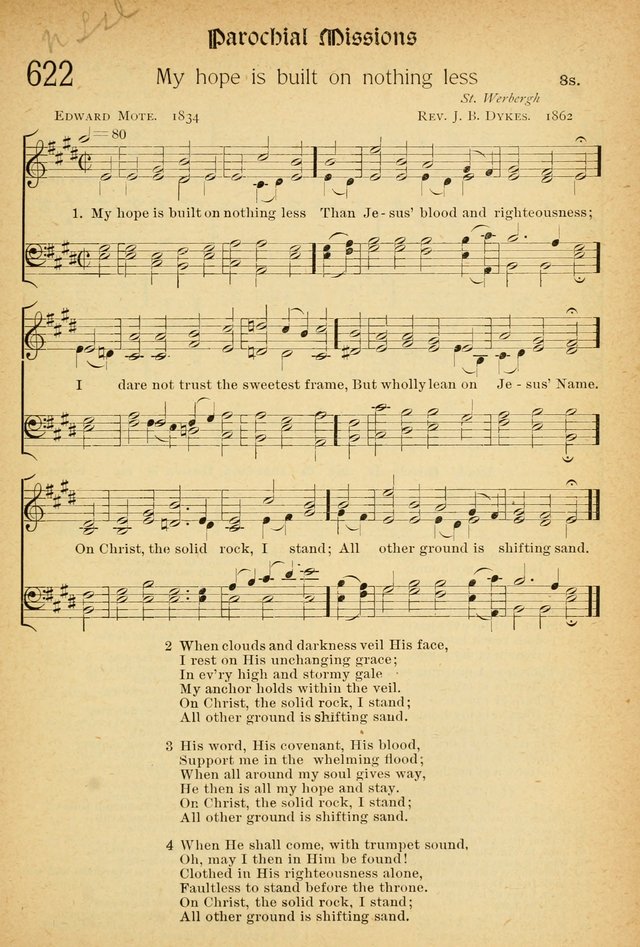 The Hymnal: revised and enlarged as adopted by the General Convention of the Protestant Episcopal Church in the United States of America in the of our Lord 1892..with music, as used in Trinity Church page 683