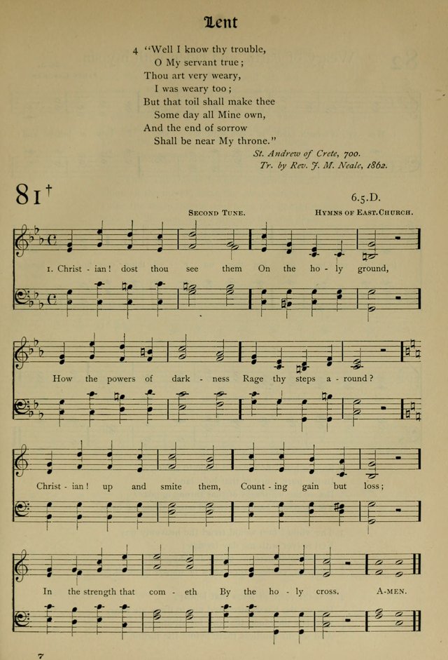 The Hymnal, Revised and Enlarged, as adopted by the General Convention of the Protestant Episcopal Church in the United States of America in the year of our Lord 1892 page 110