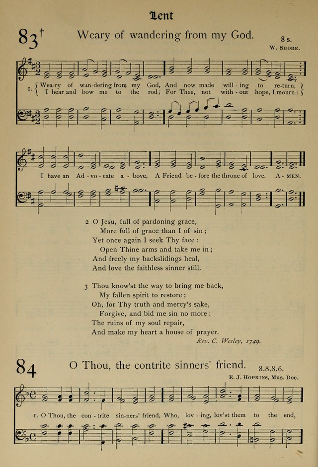 The Hymnal, Revised and Enlarged, as adopted by the General Convention of the Protestant Episcopal Church in the United States of America in the year of our Lord 1892 page 113