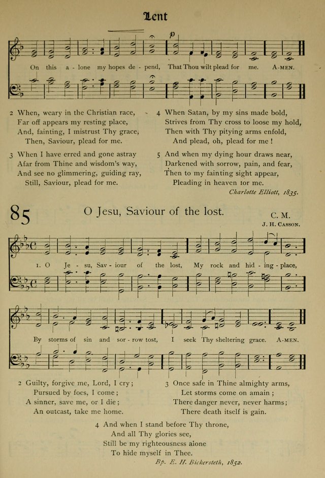 The Hymnal, Revised and Enlarged, as adopted by the General Convention of the Protestant Episcopal Church in the United States of America in the year of our Lord 1892 page 114