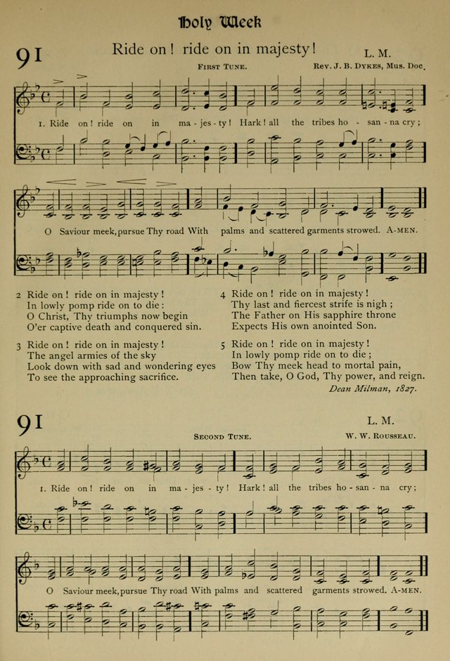 The Hymnal, Revised and Enlarged, as adopted by the General Convention of the Protestant Episcopal Church in the United States of America in the year of our Lord 1892 page 120