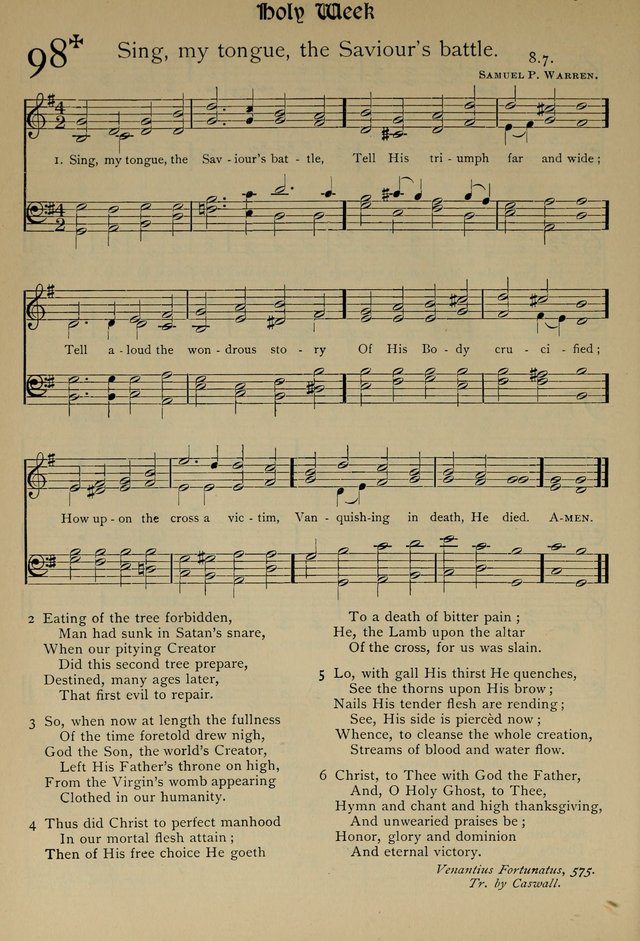 The Hymnal, Revised and Enlarged, as adopted by the General Convention of the Protestant Episcopal Church in the United States of America in the year of our Lord 1892 page 127