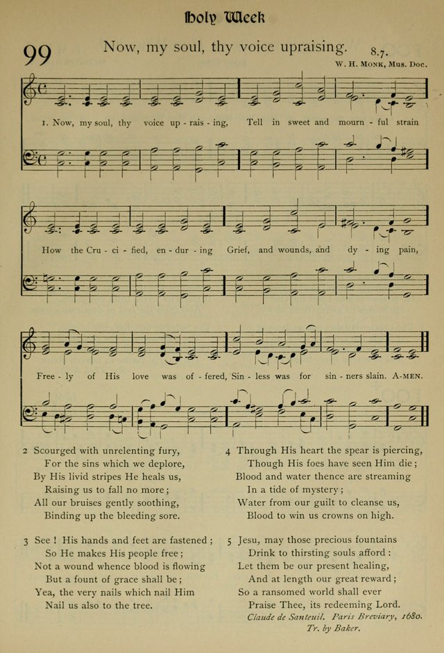 The Hymnal, Revised and Enlarged, as adopted by the General Convention of the Protestant Episcopal Church in the United States of America in the year of our Lord 1892 page 128