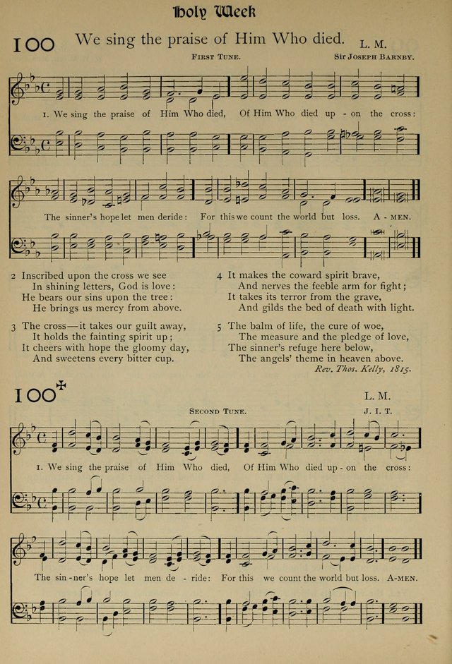 The Hymnal, Revised and Enlarged, as adopted by the General Convention of the Protestant Episcopal Church in the United States of America in the year of our Lord 1892 page 129