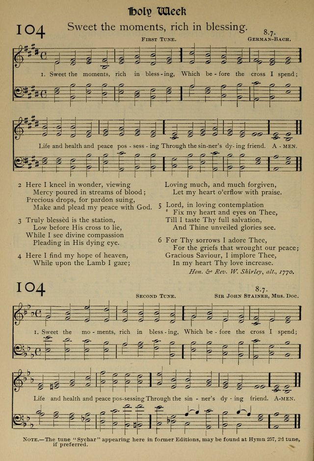 The Hymnal, Revised and Enlarged, as adopted by the General Convention of the Protestant Episcopal Church in the United States of America in the year of our Lord 1892 page 133