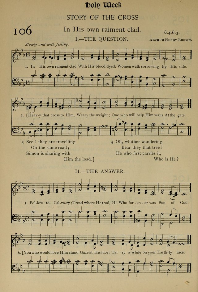 The Hymnal, Revised and Enlarged, as adopted by the General Convention of the Protestant Episcopal Church in the United States of America in the year of our Lord 1892 page 135