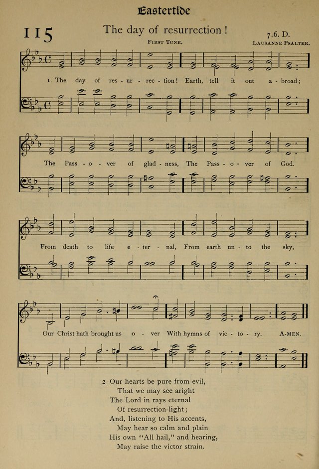 The Hymnal, Revised and Enlarged, as adopted by the General Convention of the Protestant Episcopal Church in the United States of America in the year of our Lord 1892 page 153