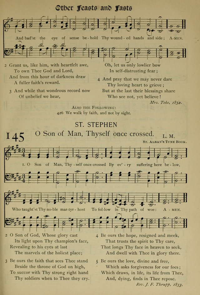 The Hymnal, Revised and Enlarged, as adopted by the General Convention of the Protestant Episcopal Church in the United States of America in the year of our Lord 1892 page 184