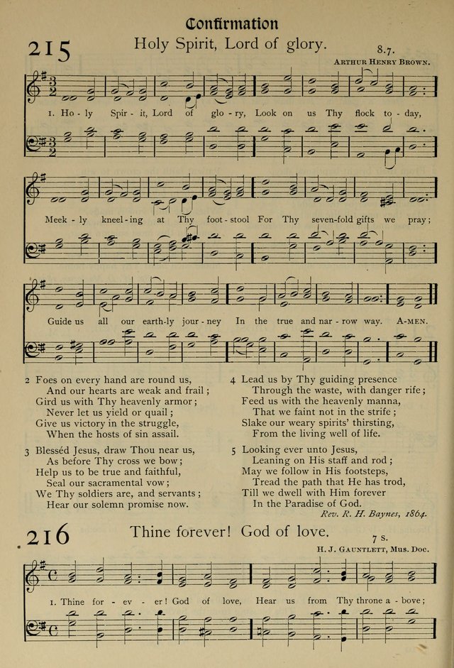 The Hymnal, Revised and Enlarged, as adopted by the General Convention of the Protestant Episcopal Church in the United States of America in the year of our Lord 1892 page 255