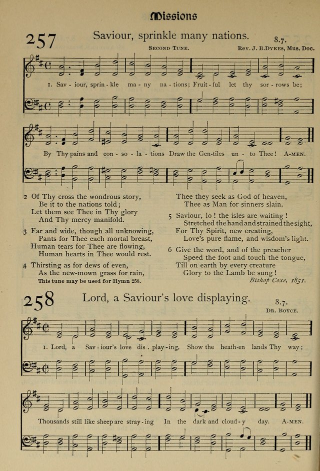 The Hymnal, Revised and Enlarged, as adopted by the General Convention of the Protestant Episcopal Church in the United States of America in the year of our Lord 1892 page 305