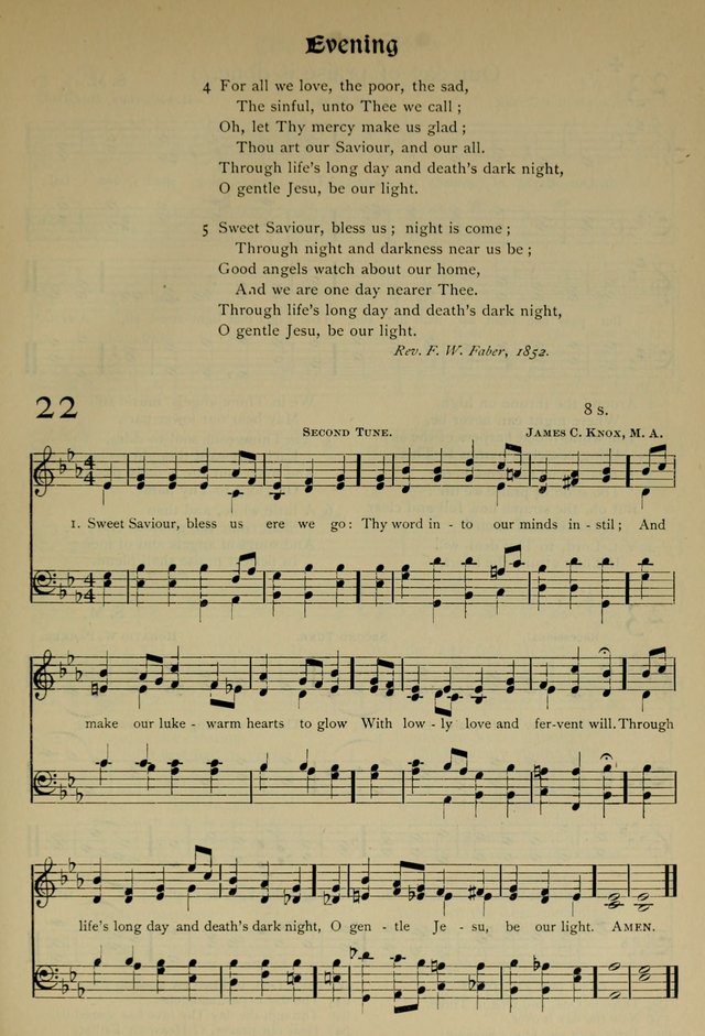 The Hymnal, Revised and Enlarged, as adopted by the General Convention of the Protestant Episcopal Church in the United States of America in the year of our Lord 1892 page 40