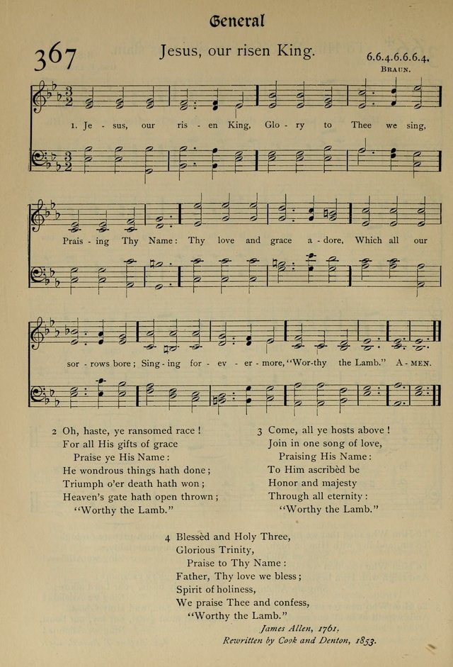 The Hymnal, Revised and Enlarged, as adopted by the General Convention of the Protestant Episcopal Church in the United States of America in the year of our Lord 1892 page 419