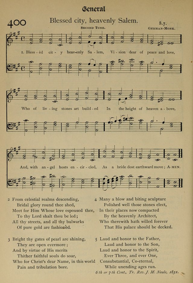 The Hymnal, Revised and Enlarged, as adopted by the General Convention of the Protestant Episcopal Church in the United States of America in the year of our Lord 1892 page 459