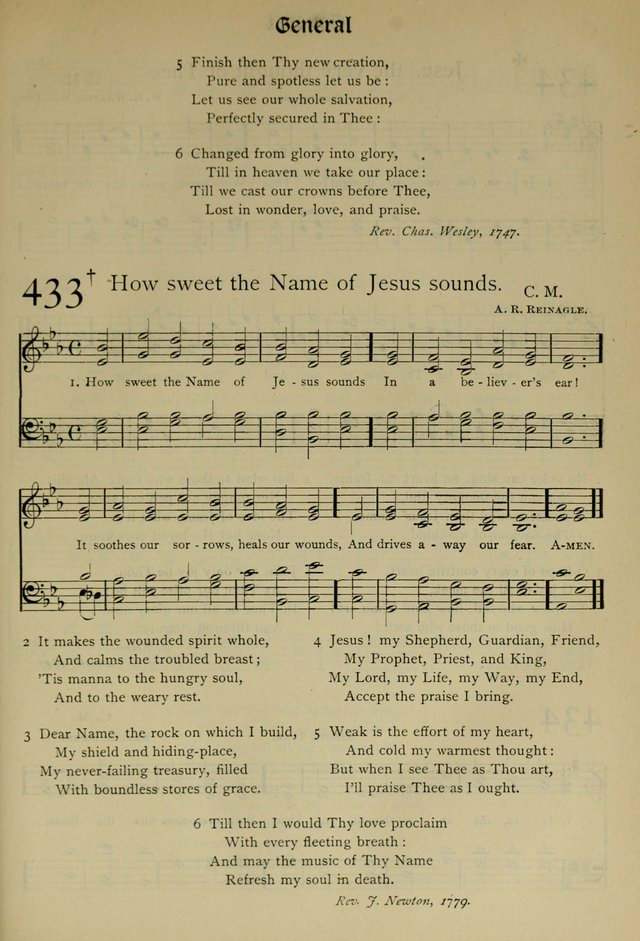 The Hymnal, Revised and Enlarged, as adopted by the General Convention of the Protestant Episcopal Church in the United States of America in the year of our Lord 1892 page 506