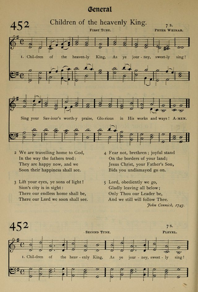 The Hymnal, Revised and Enlarged, as adopted by the General Convention of the Protestant Episcopal Church in the United States of America in the year of our Lord 1892 page 523