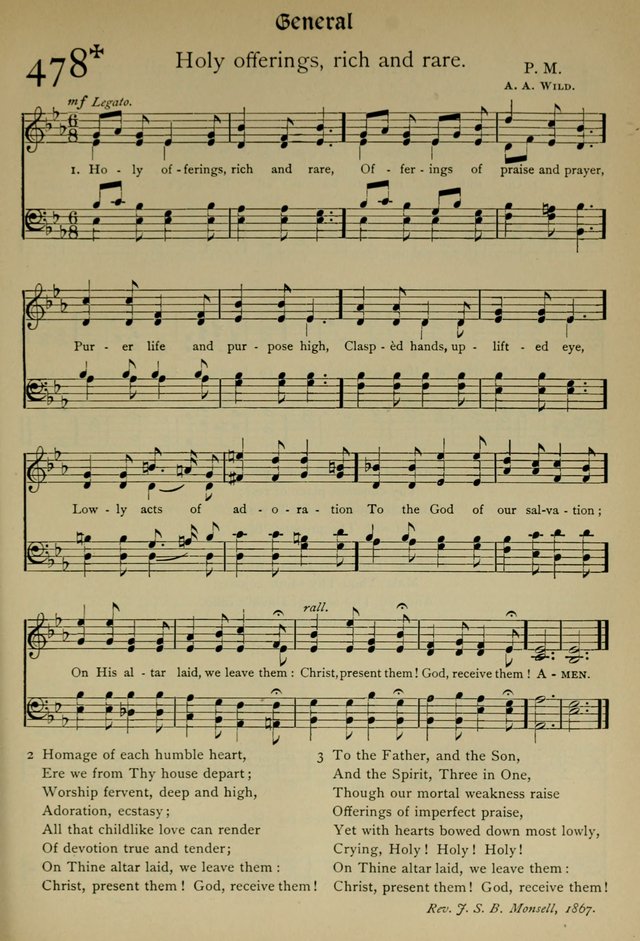 The Hymnal, Revised and Enlarged, as adopted by the General Convention of the Protestant Episcopal Church in the United States of America in the year of our Lord 1892 page 554