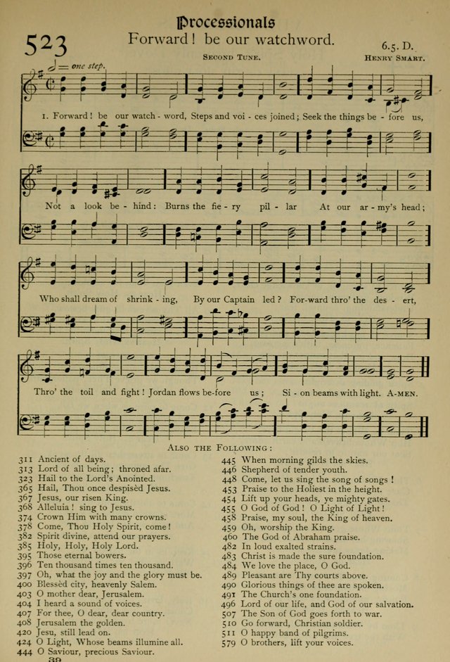 The Hymnal, Revised and Enlarged, as adopted by the General Convention of the Protestant Episcopal Church in the United States of America in the year of our Lord 1892 page 622