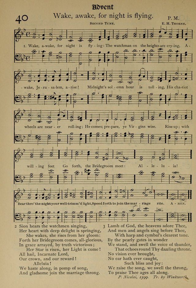 The Hymnal, Revised and Enlarged, as adopted by the General Convention of the Protestant Episcopal Church in the United States of America in the year of our Lord 1892 page 63