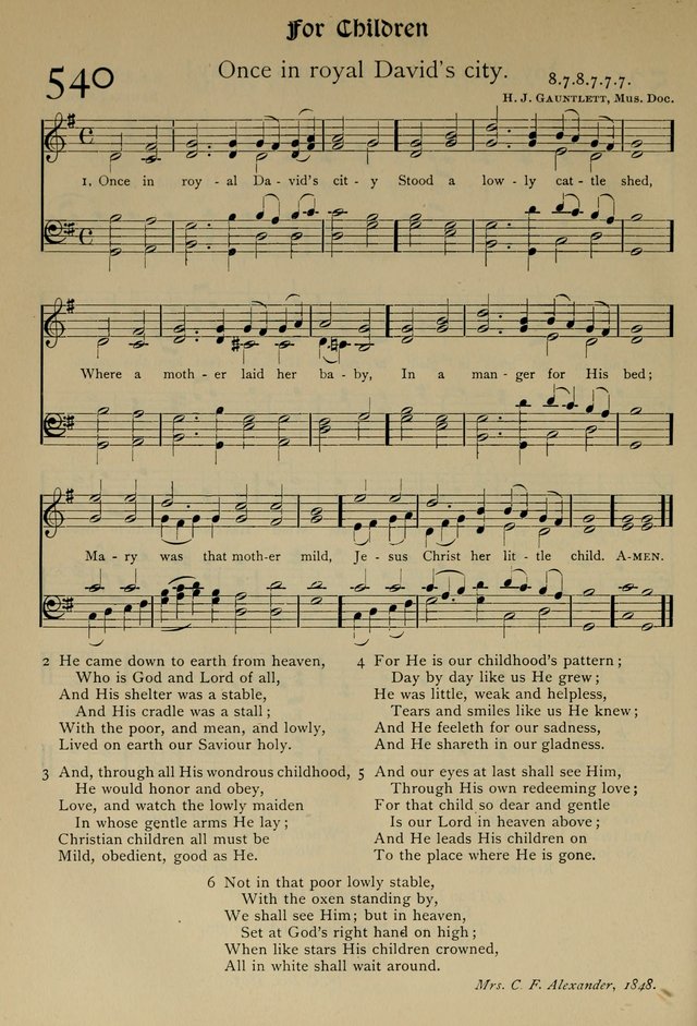 The Hymnal, Revised and Enlarged, as adopted by the General Convention of the Protestant Episcopal Church in the United States of America in the year of our Lord 1892 page 643