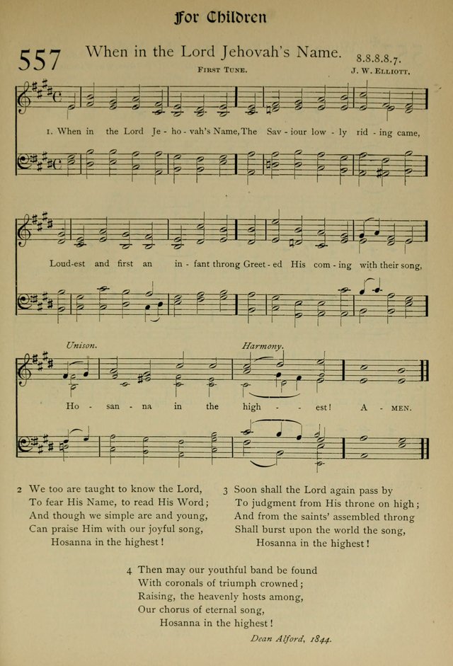 The Hymnal, Revised and Enlarged, as adopted by the General Convention of the Protestant Episcopal Church in the United States of America in the year of our Lord 1892 page 660