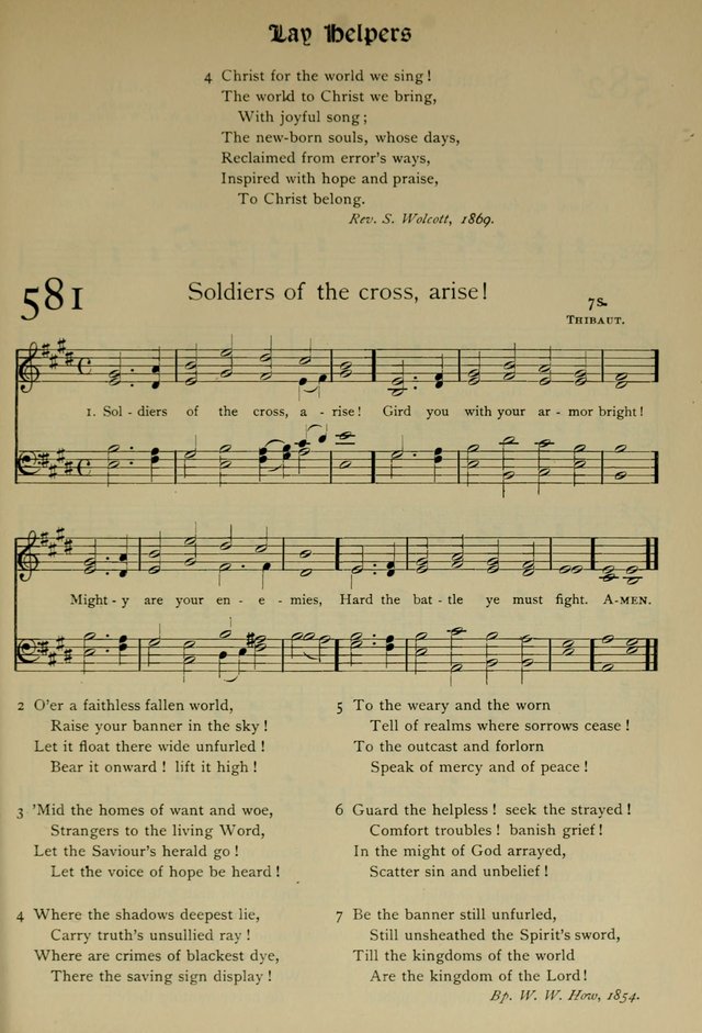 The Hymnal, Revised and Enlarged, as adopted by the General Convention of the Protestant Episcopal Church in the United States of America in the year of our Lord 1892 page 684