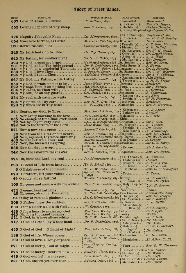 The Hymnal, Revised and Enlarged, as adopted by the General Convention of the Protestant Episcopal Church in the United States of America in the year of our Lord 1892 page 803