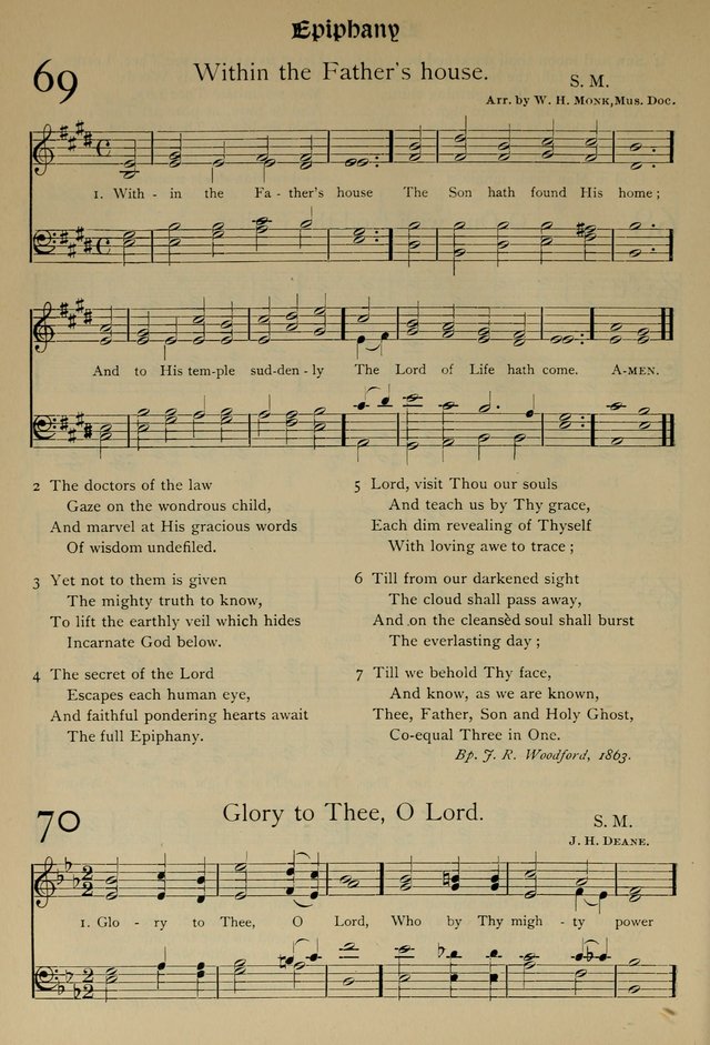 The Hymnal, Revised and Enlarged, as adopted by the General Convention of the Protestant Episcopal Church in the United States of America in the year of our Lord 1892 page 99