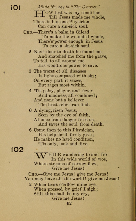 Heavenly Recruit Praise Hymns page 62