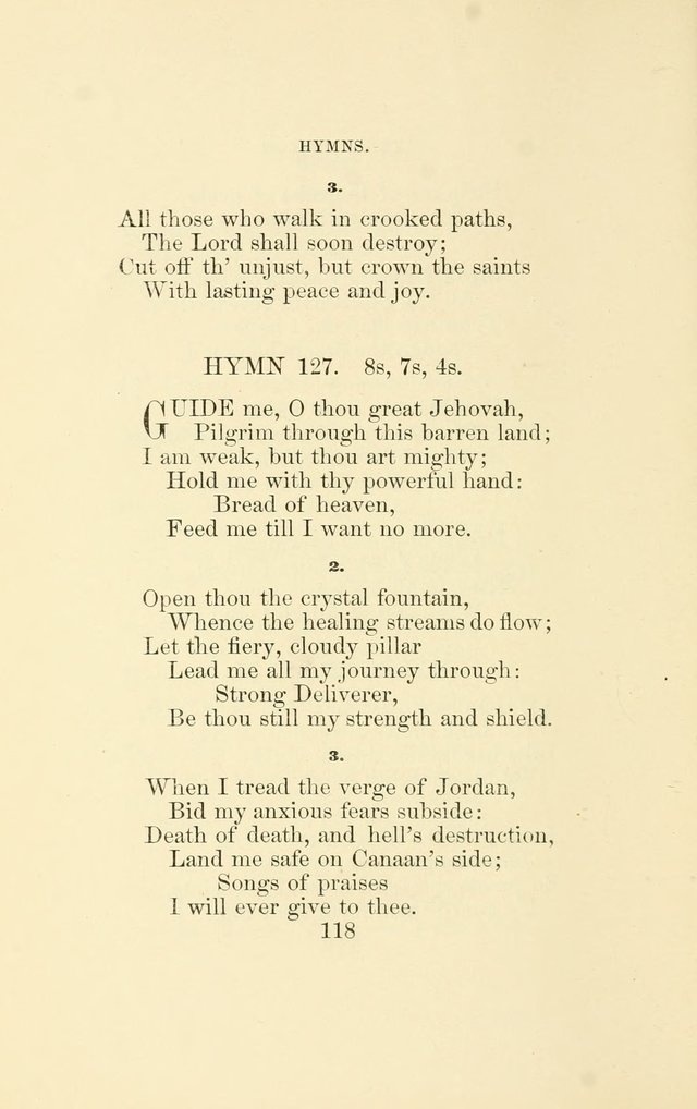 Hymns Recommended for use in the Reformed Episcopal Church page 125