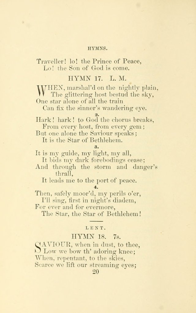 Hymns Recommended for use in the Reformed Episcopal Church page 27