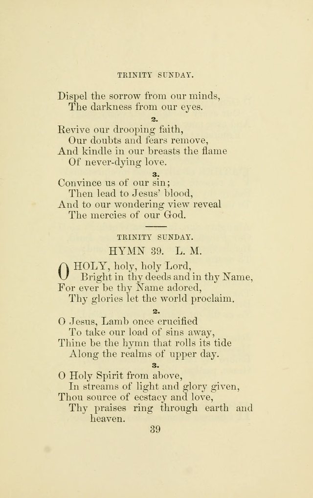 Hymns Recommended for use in the Reformed Episcopal Church page 46