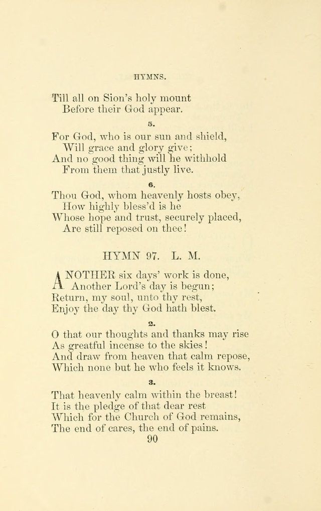 Hymns Recommended for use in the Reformed Episcopal Church page 97