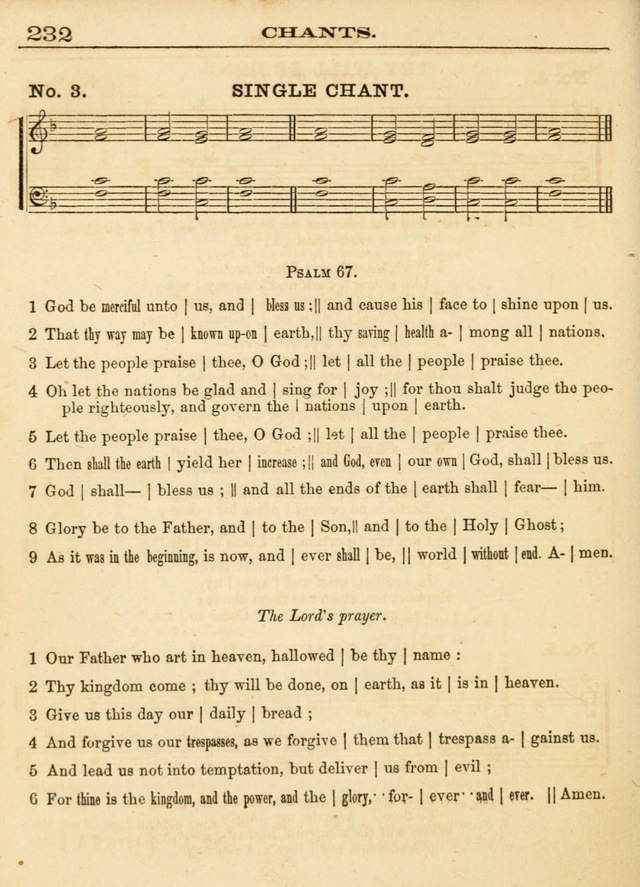 Hallowed Songs: a collection of the most popular hymns and tunes, both old, and new, designed for prayer and social meetings, revivals, family worship, and Sabbath schools page 232