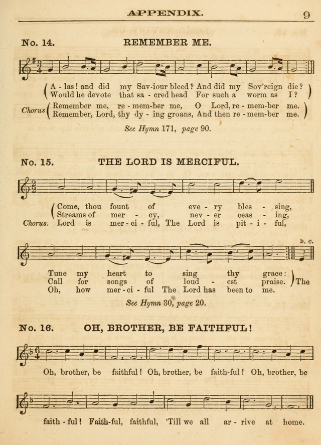 Hallowed Songs: a collection of the most popular hymns and tunes, both old, and new, designed for prayer and social meetings, revivals, family worship, and Sabbath schools page 249