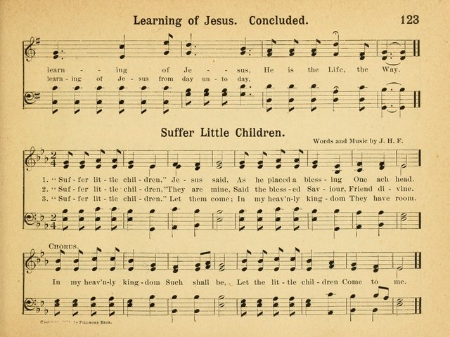Heart Songs : For Sunday Schools page 121