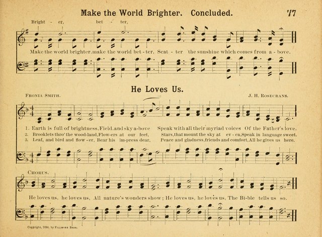 Heart Songs : For Sunday Schools page 75