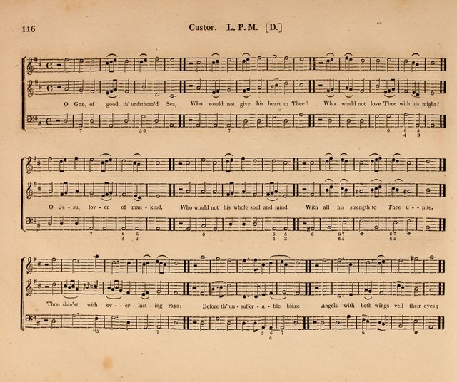 Harmonia Sacra: a Compilation of Psalm and Hymn Tunes [from the most celebrated European masters] page 116