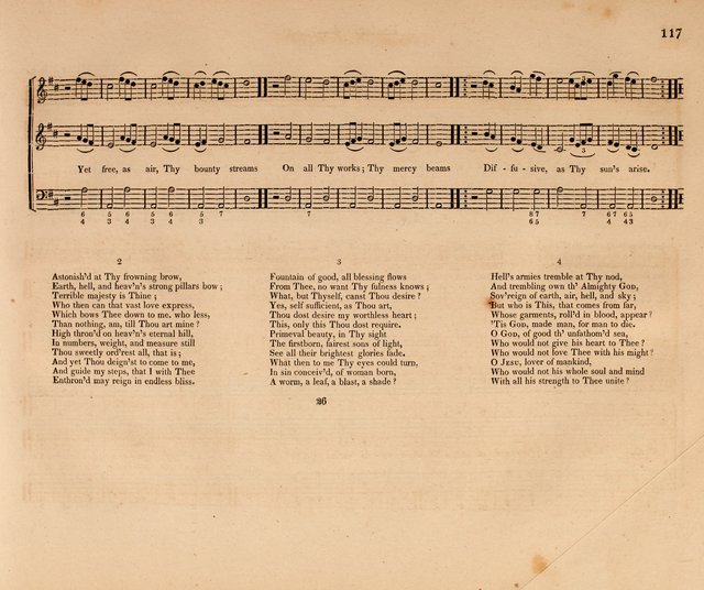Harmonia Sacra: a Compilation of Psalm and Hymn Tunes [from the most celebrated European masters] page 117
