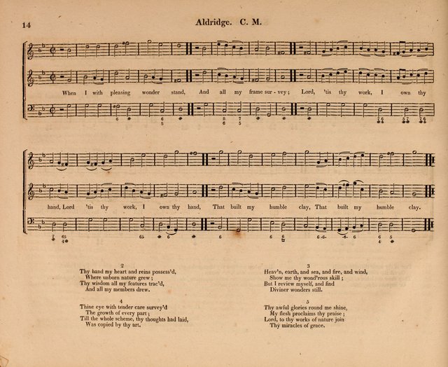 Harmonia Sacra: a Compilation of Psalm and Hymn Tunes [from the most celebrated European masters] page 14