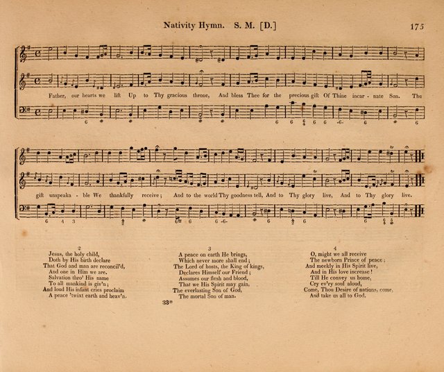 Harmonia Sacra: a Compilation of Psalm and Hymn Tunes [from the most celebrated European masters] page 175