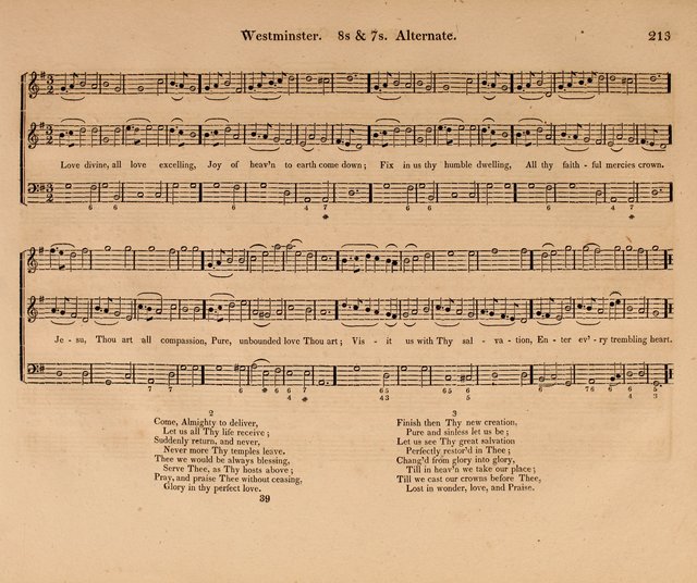 Harmonia Sacra: a Compilation of Psalm and Hymn Tunes [from the most celebrated European masters] page 213